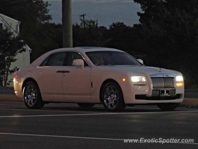 Rolls Royce Ghost spotted in Hockessin, Delaware