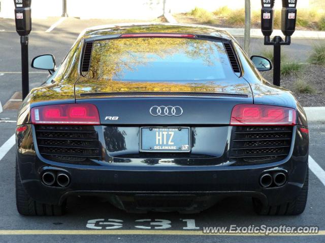 Audi R8 spotted in Newark, Delaware
