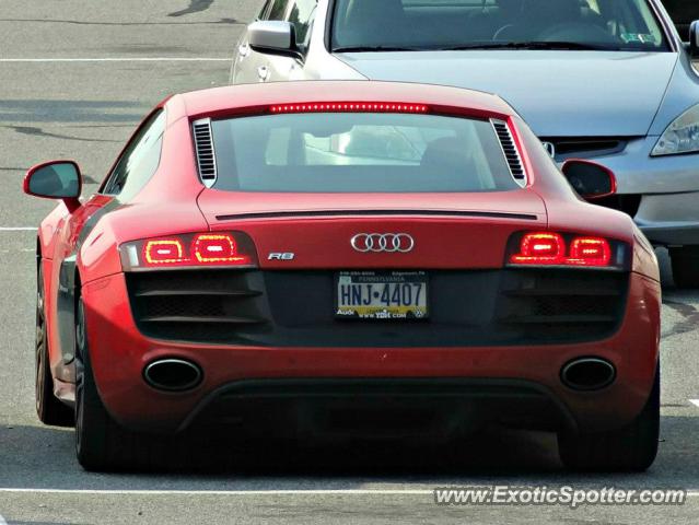 Audi R8 spotted in West Chester, Pennsylvania