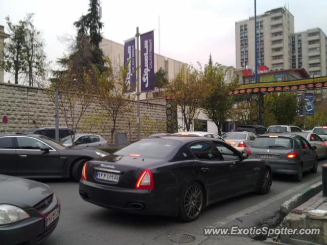 Maserati Quattroporte spotted in Tehran, Iran