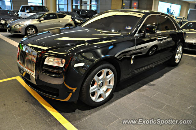Rolls Royce Ghost spotted in Bukit Bintang KL, Malaysia