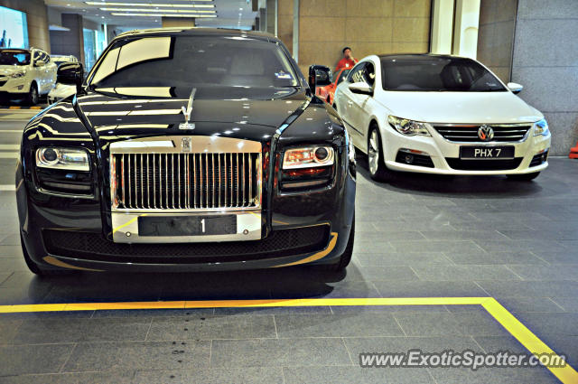 Rolls Royce Ghost spotted in Bukit Bintang KL, Malaysia