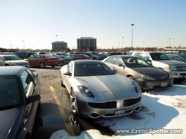 Fisker Karma spotted in Schaumburg, Illinois