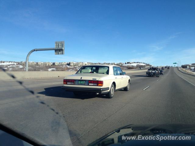 Rolls Royce Silver Spur spotted in Highlands ranch, Colorado