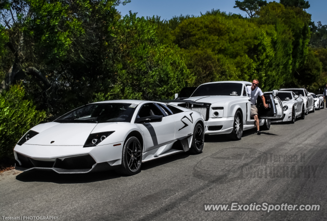 Lamborghini Murcielago spotted in Pebble Beach, California