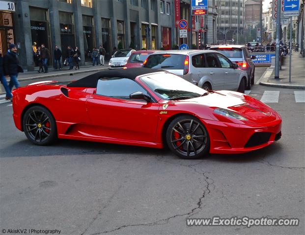 Ferrari F430 spotted in Milan, Italy