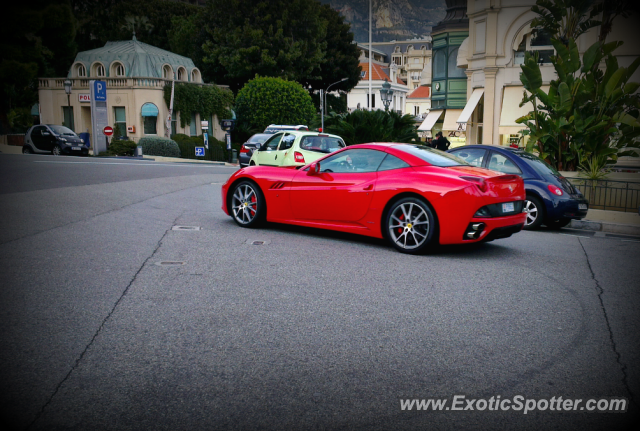 Ferrari California spotted in Monaco, Monaco