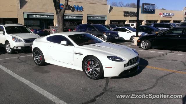 Aston Martin Vantage spotted in Dallas, Texas