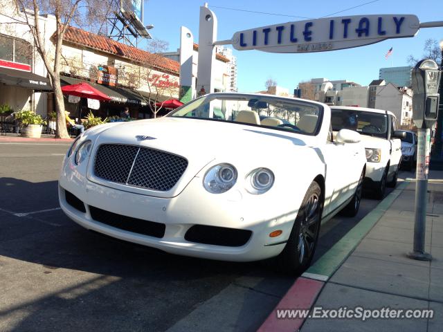 Bentley Continental spotted in San Diego, California