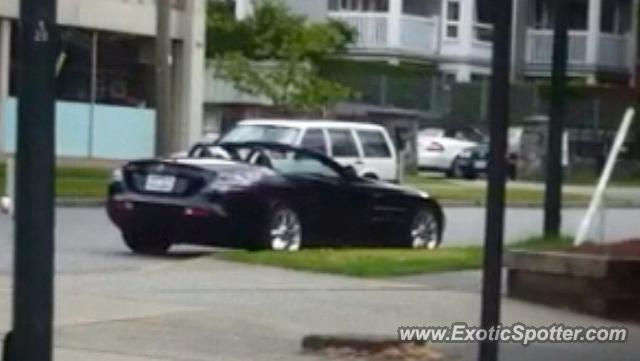 Mercedes SLR spotted in Vancouver, Canada