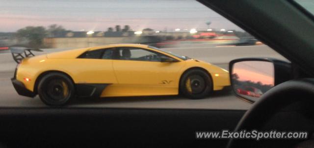 Lamborghini Murcielago spotted in Houston, Texas