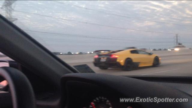 Lamborghini Murcielago spotted in Houston, Texas