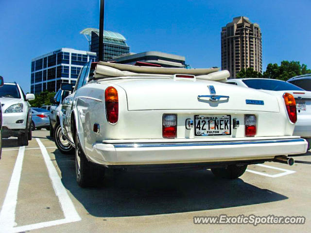 Rolls Royce Corniche spotted in Buckhead, Georgia