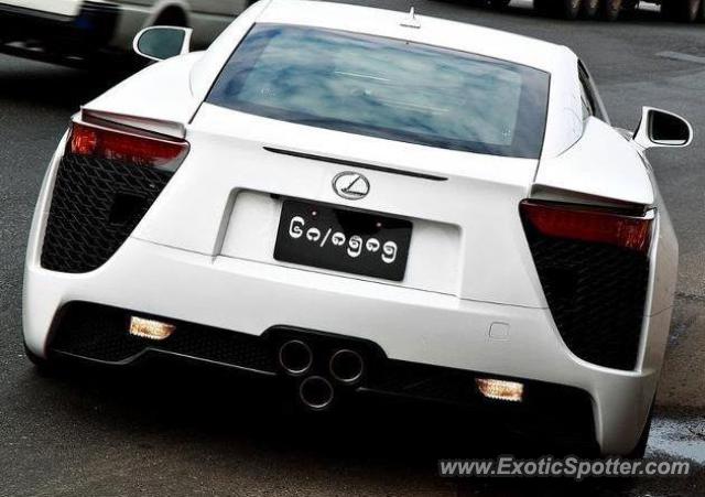 Lexus LFA spotted in Yangon, Myanmar, Burma