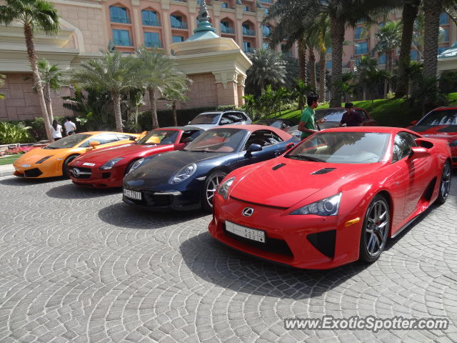 Lexus LFA spotted in Dubai, United Arab Emirates