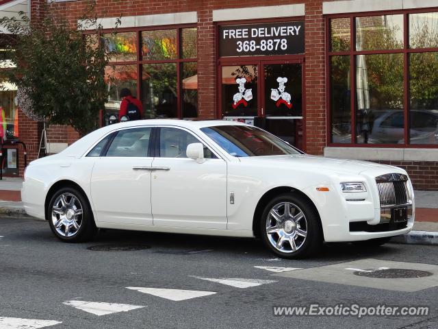 Rolls Royce Ghost spotted in Newark, Delaware