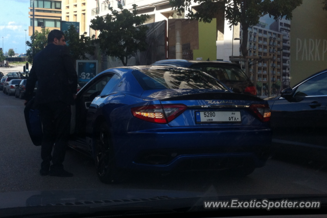 Maserati GranTurismo spotted in Beirut, Lebanon