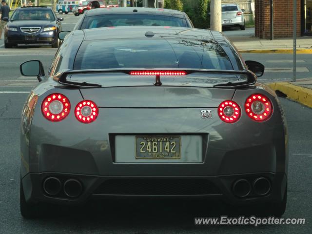 Nissan GT-R spotted in Newark, Delaware