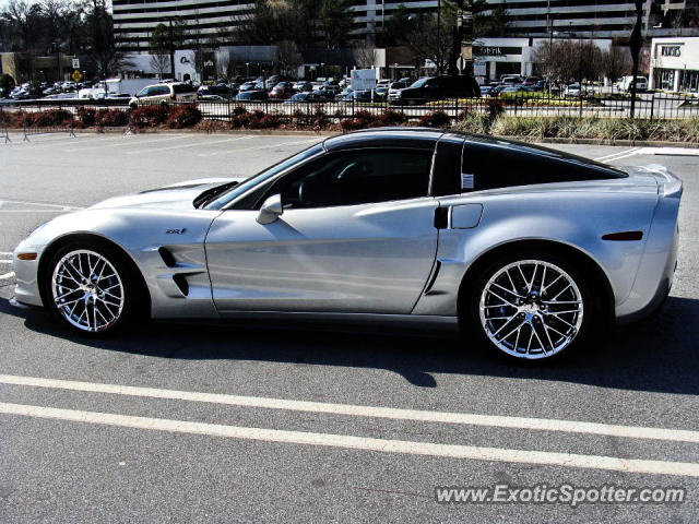 Chevrolet Corvette ZR1 spotted in Buckhead, Georgia