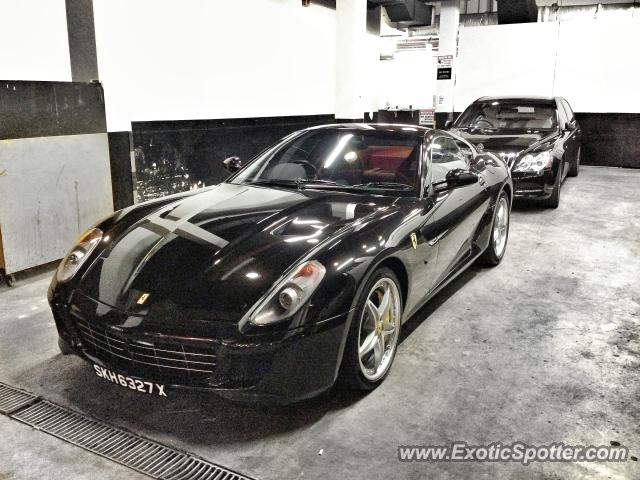 Ferrari 599GTB spotted in Clarke Quay, Singapore