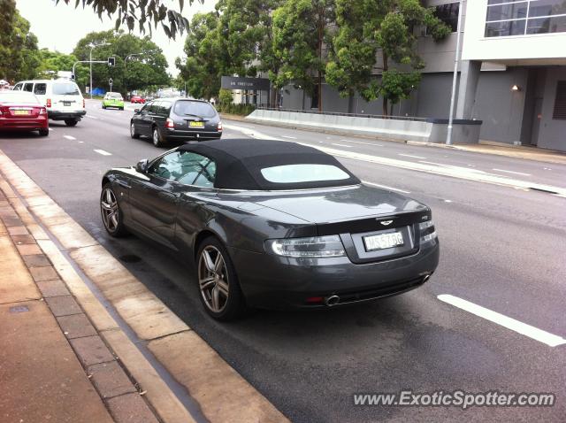 Aston Martin DB9 spotted in Penrith, NSW, Australia