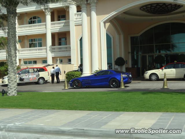 Mercedes SLR spotted in Dubai, United Arab Emirates