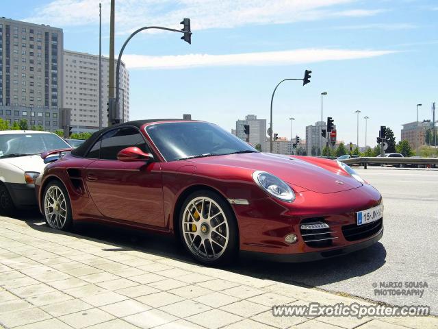 Porsche 911 Turbo spotted in Porto, Portugal