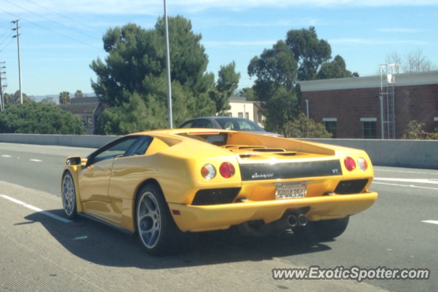 Lamborghini Diablo spotted in Orange, California