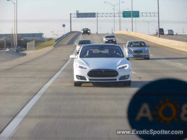 Tesla Model S spotted in Dallas, Texas