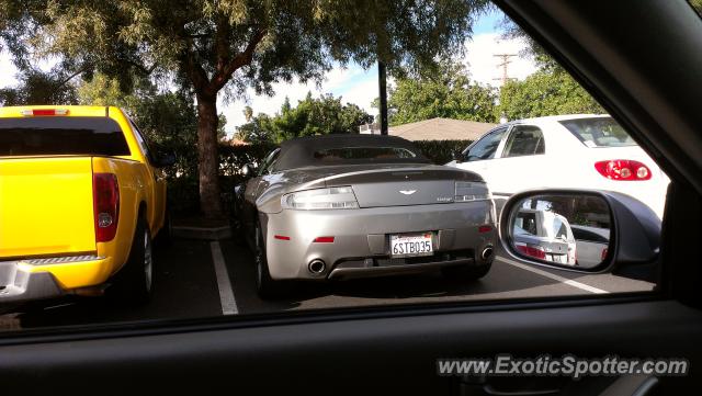 Aston Martin Vantage spotted in Riverside, California