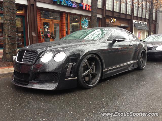 Bentley Continental spotted in Bethesda, Maryland