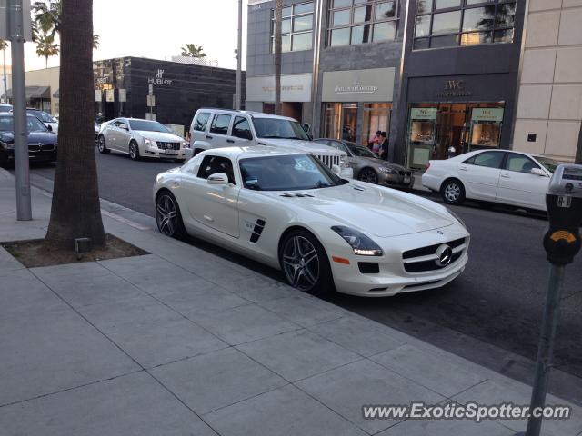 Mercedes SLS AMG spotted in Beverly Hills, California