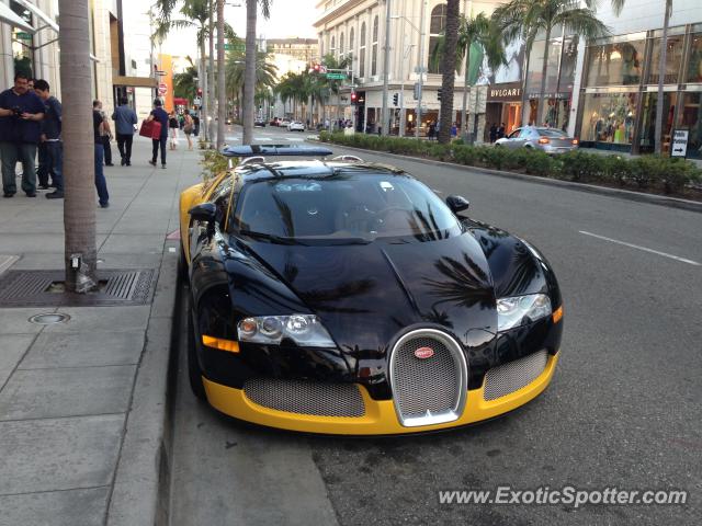 Bugatti Veyron spotted in Beverly Hills, California