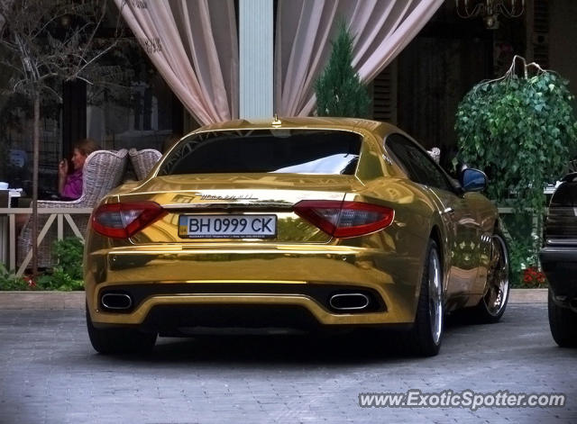 Maserati GranTurismo spotted in Kharkov, Ukraine
