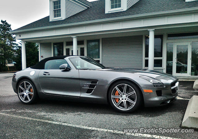 Mercedes SLS AMG spotted in Chatham, Massachusetts