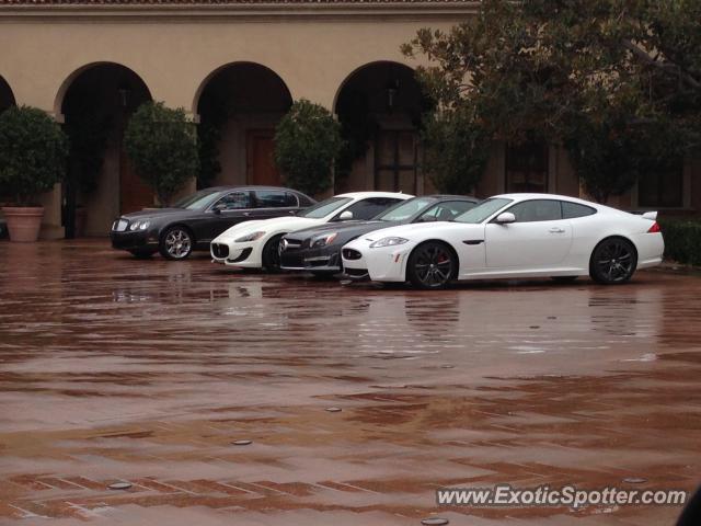 Jaguar XKR-S spotted in Newport Beach, California