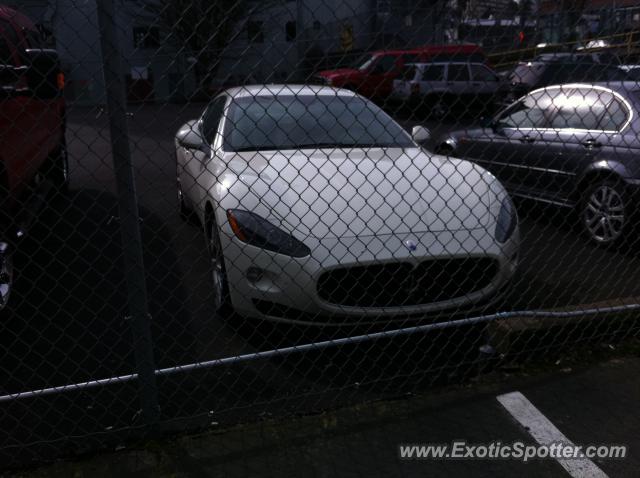 Maserati GranTurismo spotted in Seattle, Washington