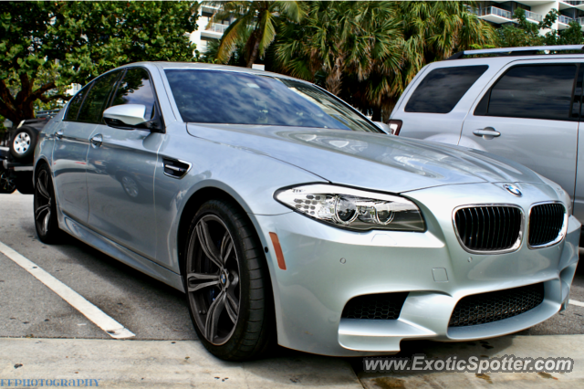 BMW M5 spotted in Miami, Florida