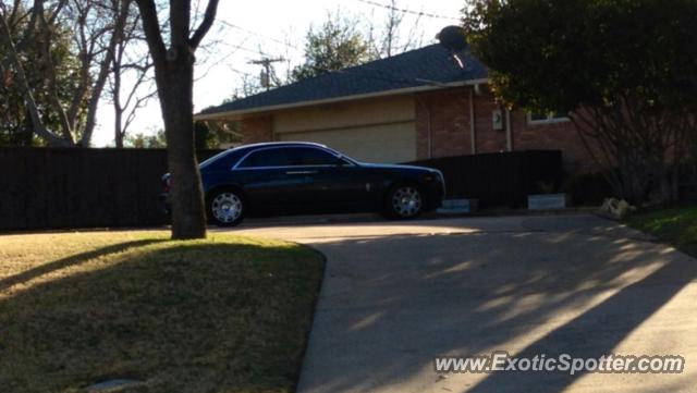 Rolls Royce Ghost spotted in Dallas, Texas