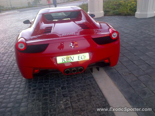 Ferrari 458 Italia spotted in Port Elizabeth, South Africa