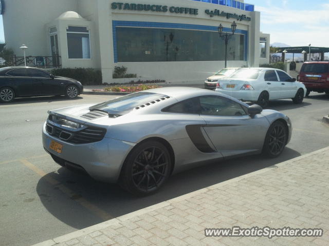 Mclaren MP4-12C spotted in Muscat, Oman