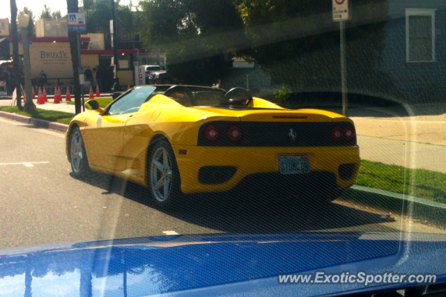 Ferrari 360 Modena spotted in Orange, California