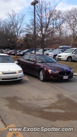 Maserati Quattroporte spotted in Newtown, Connecticut