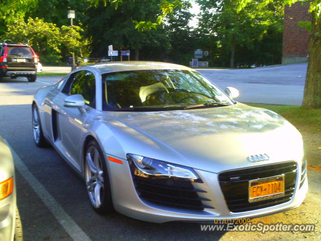 Audi R8 spotted in Cross River, New York