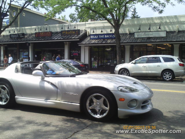 Dodge Viper spotted in West Hartford, Connecticut
