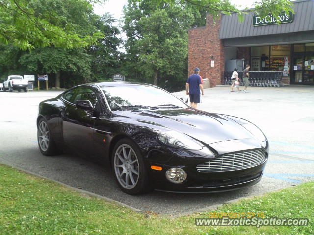 Aston Martin Vanquish spotted in Cross River, New York