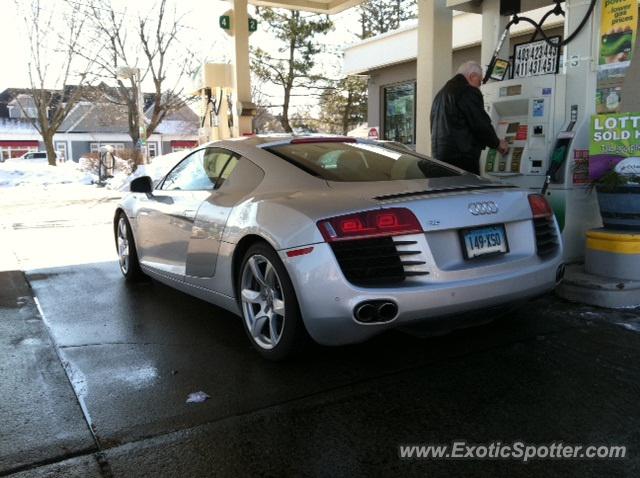 Audi R8 spotted in Ridgefield, Connecticut