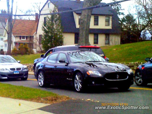 Maserati Quattroporte spotted in Ridgefield, Connecticut