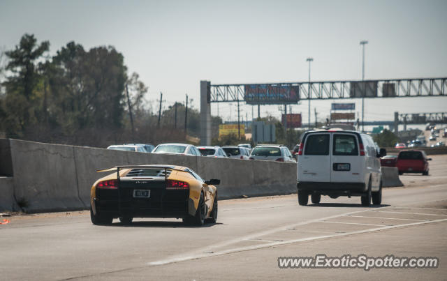 Lamborghini Murcielago spotted in Houston, Texas