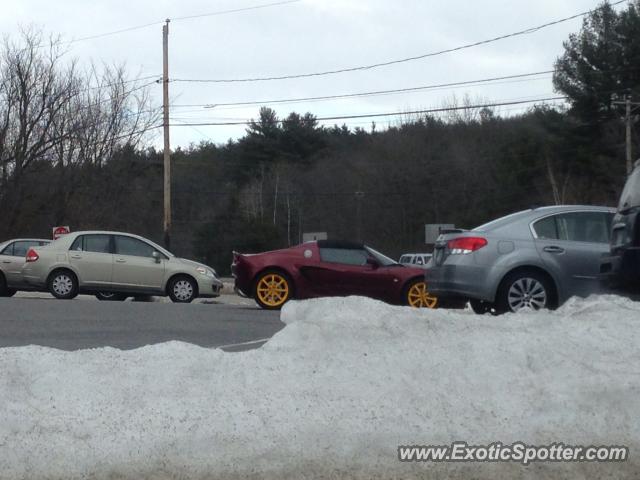 Lotus Elise spotted in Hudson, New Hampshire